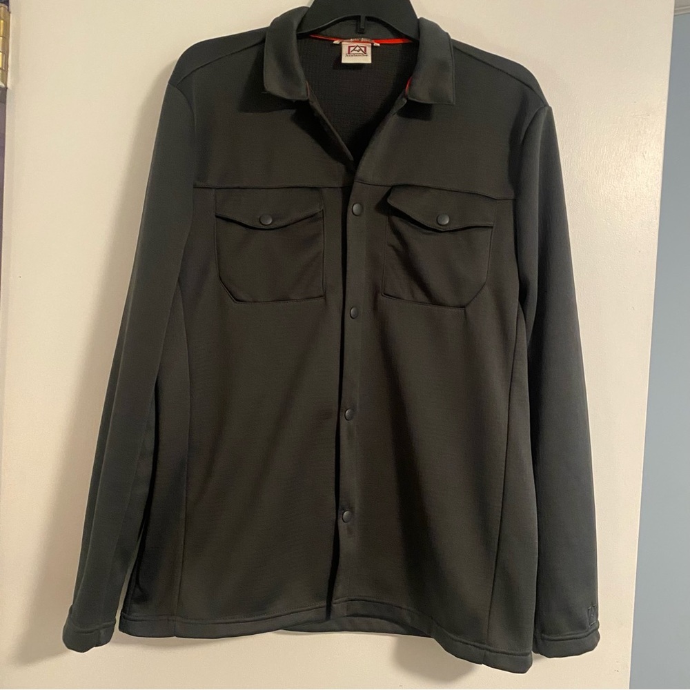 Avalanche Men’s LongSleeve Thermal Button Down RN63619 100% Polyester GorpCore M